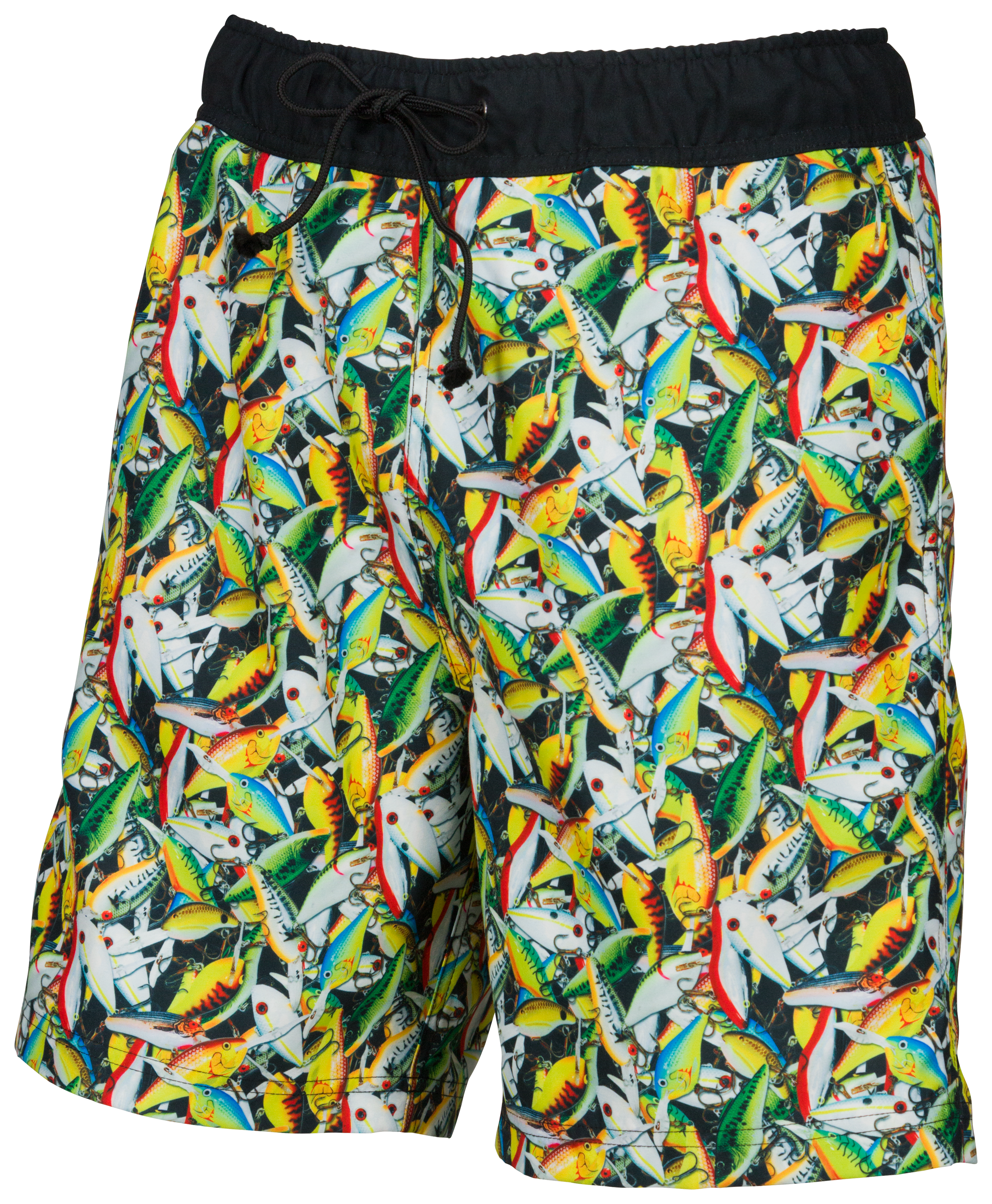 Bass Pro Shops Lure Print Swim Trunks for Men Bass Pro Shops